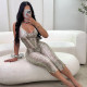 Snake Print Sleeveless Sling Jumpsuit GSZM-C25JP339
