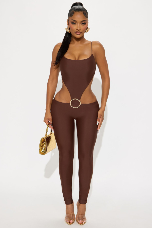 Sexy Hollow Out Sling Jumpsuit GXIY-K25L1229