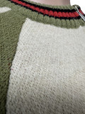 Knits Patchwork Color Blcok Coat CM-9536