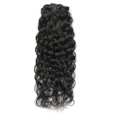 Human Hair Clip-On Hair Extensions 8-Piece Set JKLS-80245