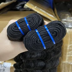 Human Hair Wigs Deep Wave Bundle JFDX-24988