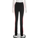 Sport Contrast Color Casual Pants MXBF-Q25PT336