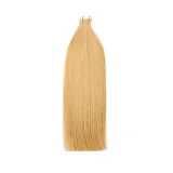 PU Real Hair Tape-in Hair Extensions Wigs JFDX-80388