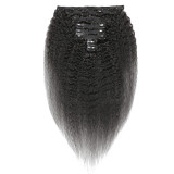Human Hair Clip-On Extensions 8-Piece Set  JKLS-11512