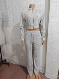 Fashion Coat Pants Two Piece Set GBGF-251019