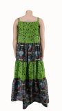 Plus Size Print Sleeveless Maxi Dress GCYF-9319