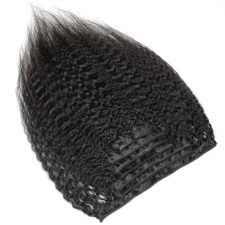 Human Hair Clip-On Extensions 8-Piece Set  JKLS-11512