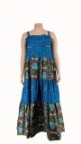 Plus Size Print Sleeveless Maxi Dress GCYF-9319