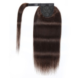 Human Hair Wig Velcro Ponytail  JKLS-61327
