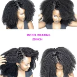 Human Hair Afro Kinky Curly Clip-In Hair JKLS-27992