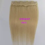 Human Hair Straight Multi-Color Seamless Hair Extensions JKLS-27279