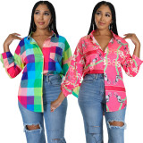 Long Sleeve Print Shirt GCYF-9333