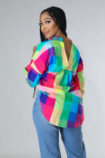 Long Sleeve Print Shirt GCYF-9333