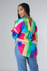 Long Sleeve Print Shirt GCYF-9333