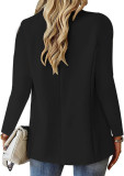 Solid Color Long Sleeve Blazers GSZE-ST23138