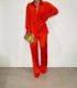 Long Sleeve Solid Color Loose Two Piece Pants Set GCYF-9337