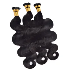 Human Hair Wigs Crystal Tip Hair Extensions JFDX-17622