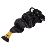 Human Hair Wigs Crystal Tip Hair Extensions JFDX-17622