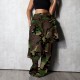 Camouflage Print Straight Jeans LSD-25251