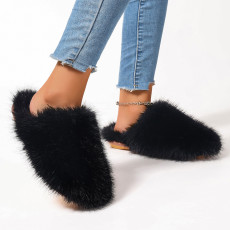 Warm Fur Slippers NGZR-13-1