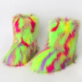 Warm Anti-Slip Fuzzy Snow Boots NGZR-332