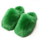 Home Warm Non-Slip Fuzzy Slippers NGZR-F-888