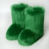 Warm Anti-Slip Fuzzy Snow Boots NGZR-332