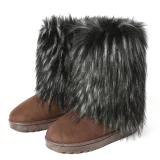 Furrzy Thick-soled Snow Boots NGZR-66218