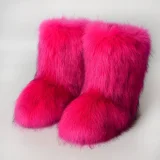 Warm Anti-Slip Fuzzy Snow Boots NGZR-332