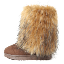 Furrzy Thick-soled Snow Boots NGZR-66218