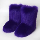 Warm Anti-Slip Fuzzy Snow Boots NGZR-332