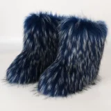 Warm Anti-Slip Fuzzy Snow Boots NGZR-332