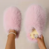 Warm Fur Slippers NGZR-13-1