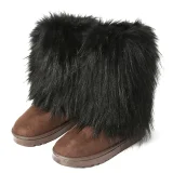 Furrzy Thick-soled Snow Boots NGZR-66218