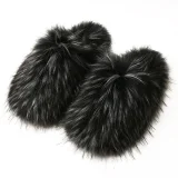 Home Warm Non-Slip Fuzzy Slippers NGZR-F-888