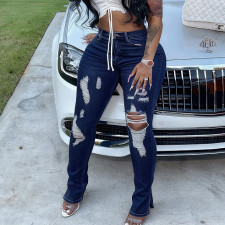 Holes Tassel Jean LSD-87922