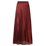 High Waist Pleated Long Skirt GXRF-Y30