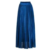 High Waist Pleated Long Skirt GXRF-Y30