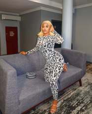 Leopard Print Two Piece Pant Set YWXS-K25L1491