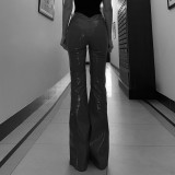 PU Leather Slim Pant GWEN-JWJP45465