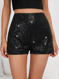 Sequin Solid Color Short GXRF-QC081