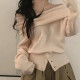 One Shoulder Knits Sweater GWEN-JMIC43926