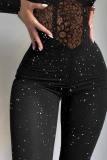 Lace Hollow Out KnitsJumpsuit GXRF-QC080