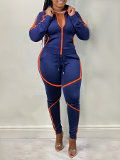 Print Long Sleeve Pants Suit GXKQ-SK511011