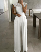 Plus Size Solid Color Jumpsuit GXRF-Y39