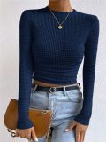 Long Sleeve Plaid T Shirt GZYF-1052