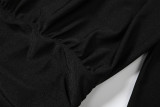 Solid Color Mini Dress XEF-K23D83894