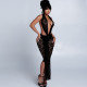 Lace Backless Jumpsuit XEF-K25Q82352