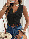 V Neck Vest T Shirt GZYF-1163