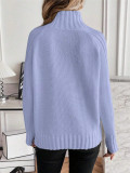 Solid Color Long Sleeve Sweater GZYF-1091